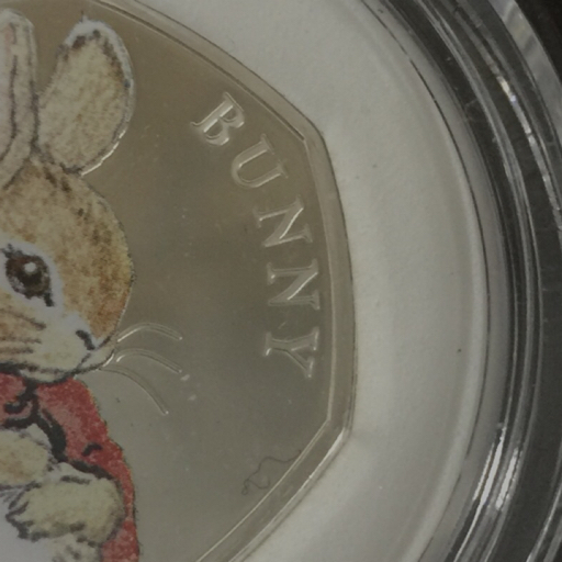 2018年 フロプシー プルーフ銀貨 ビアトリクスポター ピーターラビット