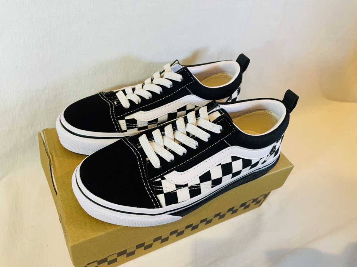 バンズOLDSKOOLスリッポンslipon 子供靴kids 20