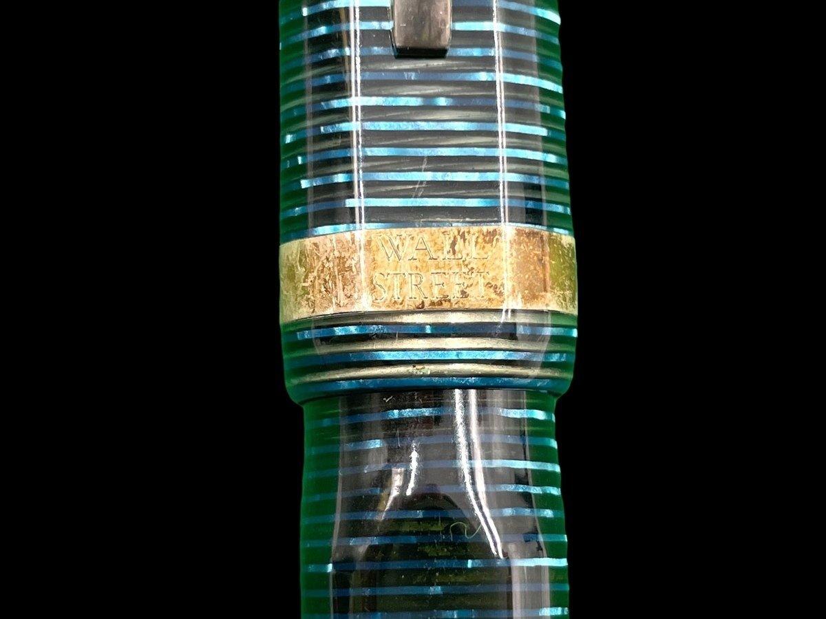 VISCONTI ビスコンティ ウォールストリート 万年筆 ペン先18K使用 Blue 