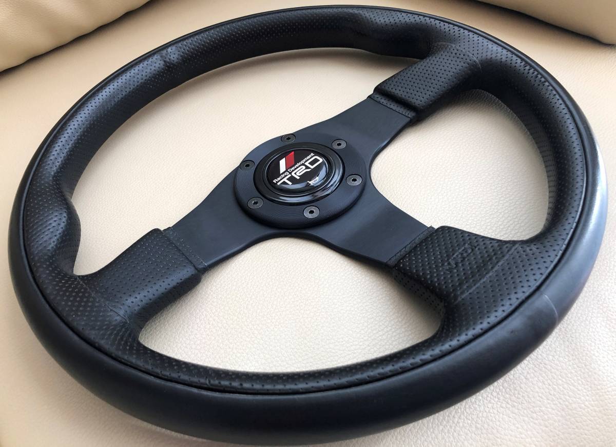 ナルディ ツイン NARDI TWIN パンチングレザー ブラックスポーク 