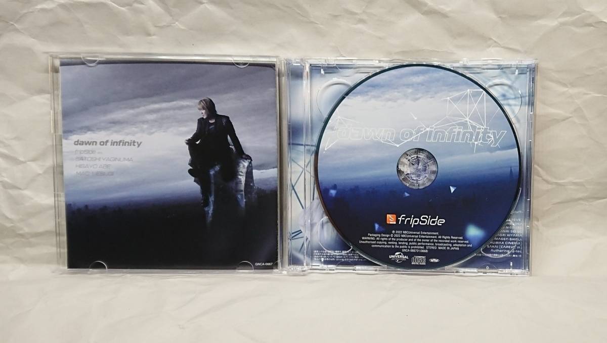 CD】 dawn of infinity 初回限定盤 [CD+Blu-ray] fripSide Phase3 第1