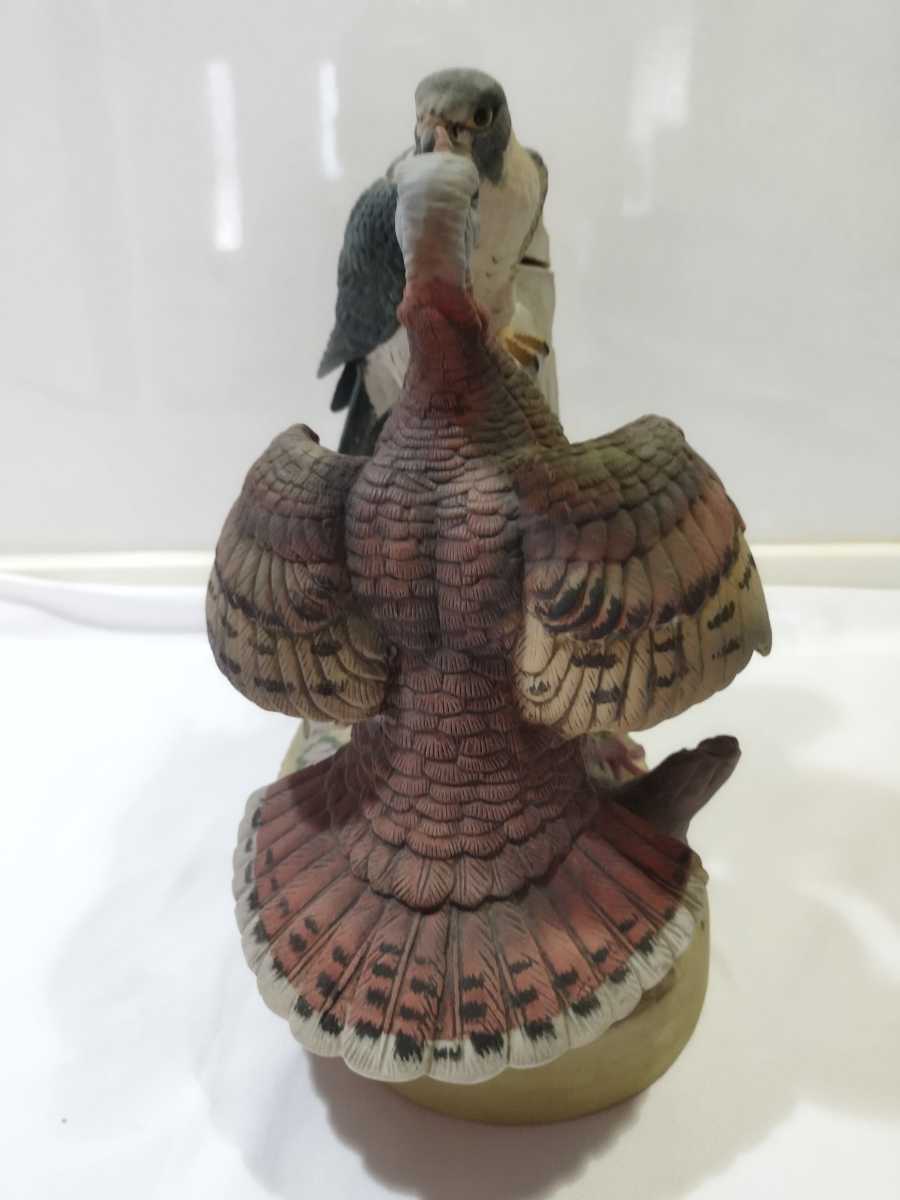 Q10099 希少! WILD TURKEY ワイルドターキー 七面鳥 陶器 即決 送料無料 空き瓶 ウイスキー無し ワイルドターキー WILD TURKEI