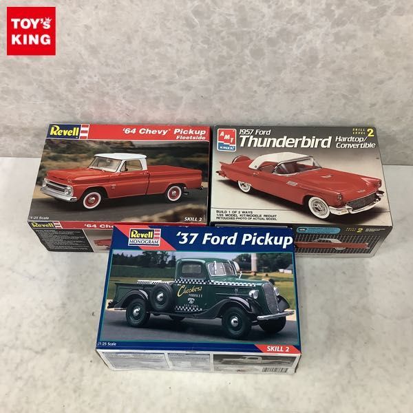100%新品，新作登場 1円 レベル 他 1/25 &lsquo;37 フォード ピックアップ &rsquo;64 Chevy Pickup Fleetside 等(プラモデル)｜売買されたオークション情報、yahooの商品情報をアーカイブ公開 - オークファン その他
