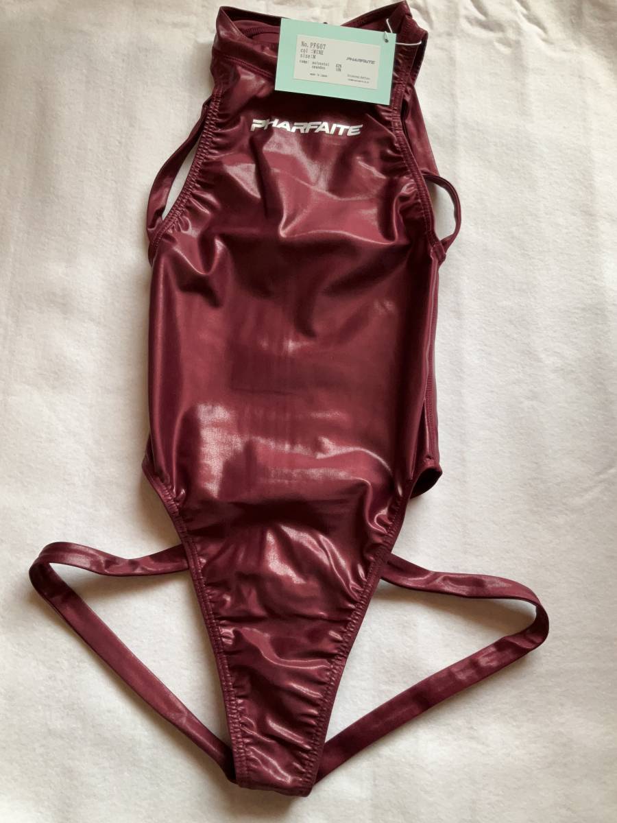 PHARFAITE】ハイネックバインダーTバック ワイン Mサイズ PHARFAITE