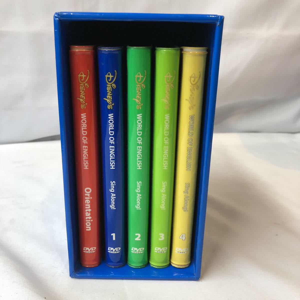 Disney World Of English ディズニー 英語システム Sing Along Play シング アロング Dvd Cd ミッキー 不揃い 教材 勉強 子ども英語 売買されたオークション情報 Yahooの商品情報をアーカイブ公開 オークファン Aucfan Com