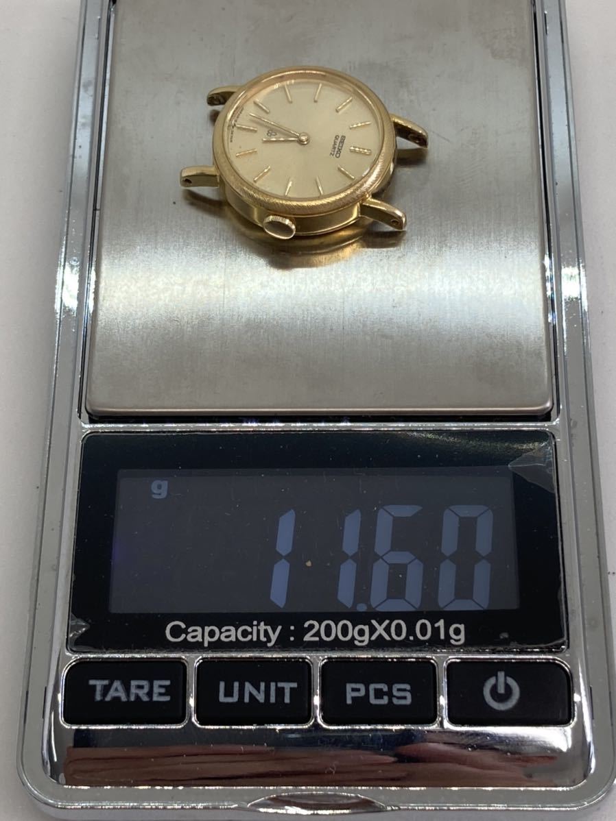 ☆1円 美品 SEIKO セイコー K14 14K 腕時計 クォーツ レディース 16 