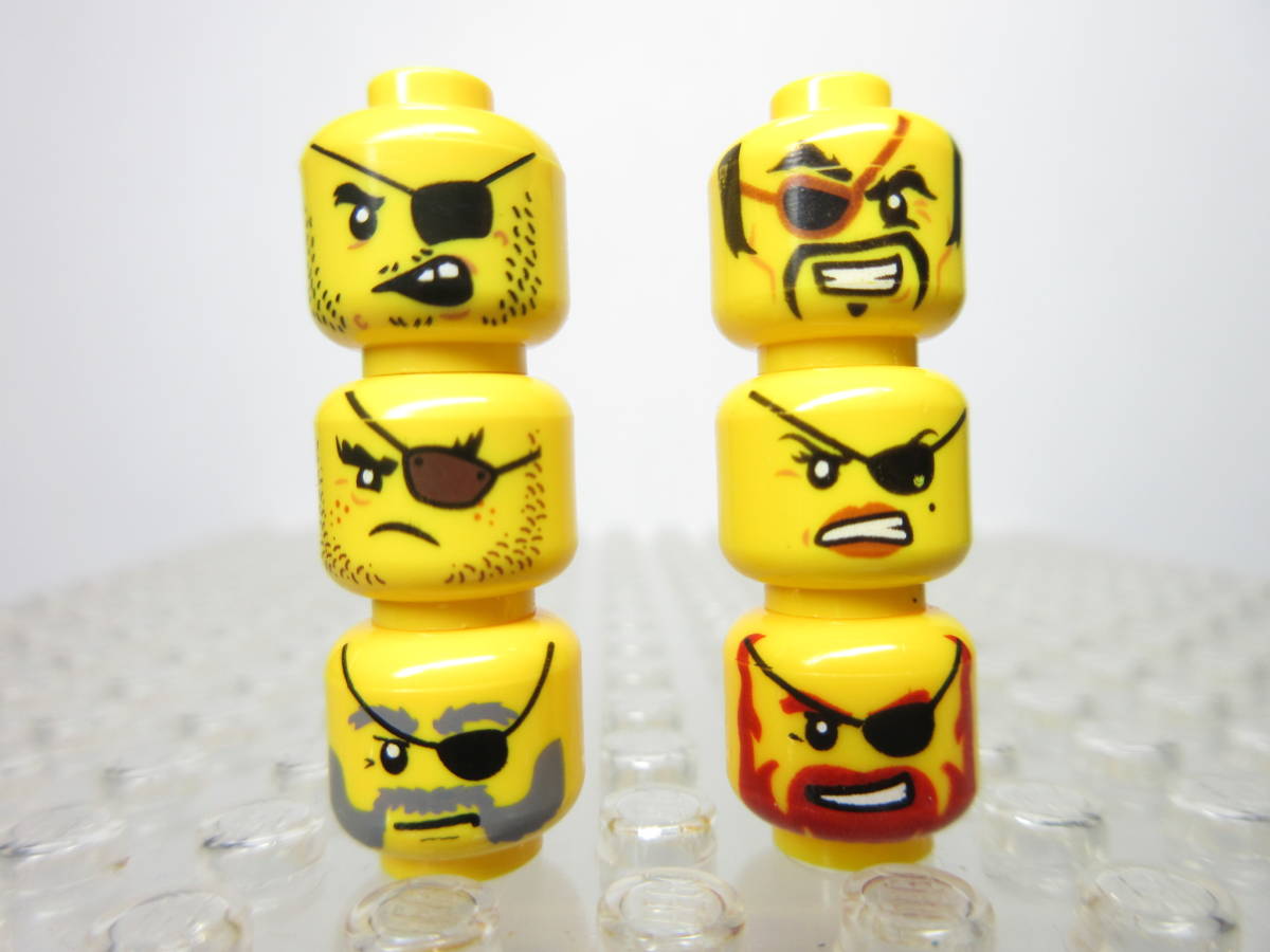 Lego S265 海賊 眼帯 ミニフィグ 顔 ヘッド アクセサリー ボディ パーツ セット 同梱可能 レゴ 女性 男性 紳士 子供 街の人 シリーズ パーツ 部品 売買されたオークション情報 Yahooの商品情報をアーカイブ公開 オークファン Aucfan Com