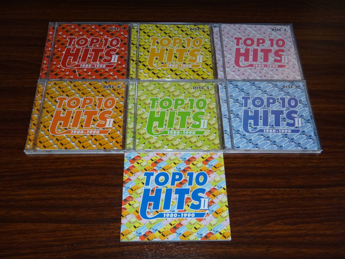 ☆TOP 10 HITS Ⅱ(2) 1980-1990 通販限定 洋楽6枚組CD トップ