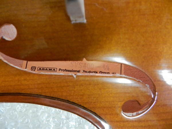 中古 Artisan アルチザン SVS-400 4/4サイズ バイオリン [梱0.5