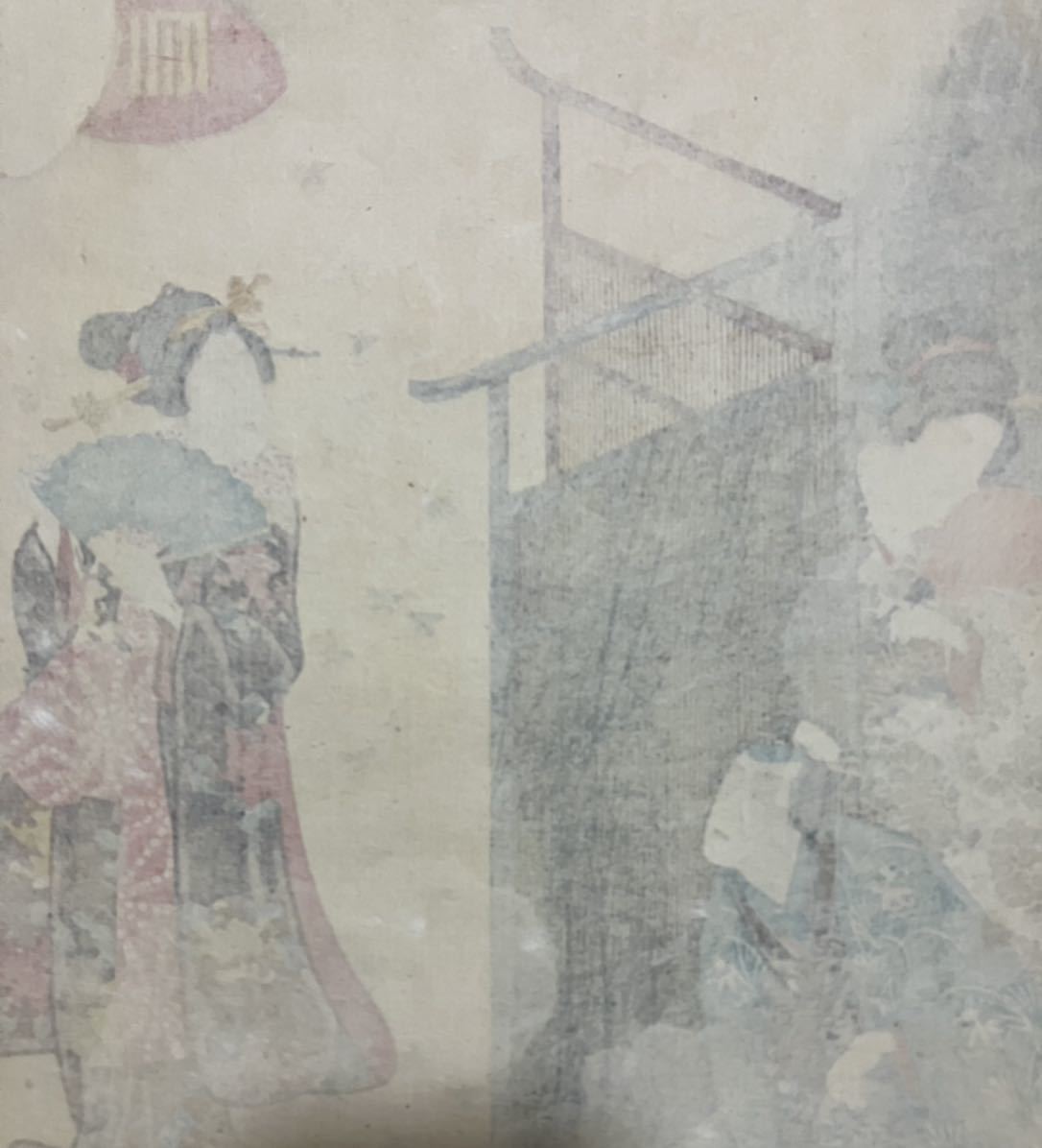 紫式部げんじかるた 二代歌川国貞による浮世絵「「紫式部げんじかるた