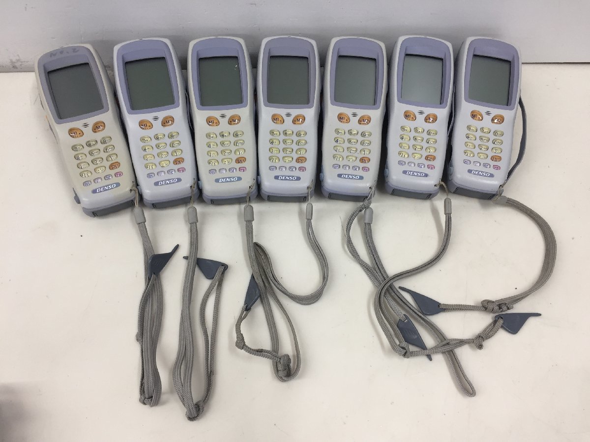 DENSO BHT-100Q 8MB ハンディーターミナル7点+充電器CU-7011(3個）　セット（管C6）