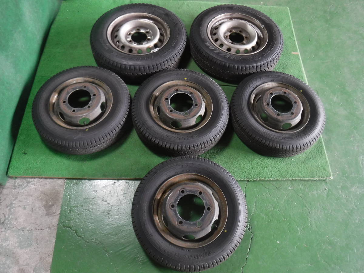 ☆BS/ブリザックW979/175/75R15/15×5J/+26/PCD139.7/6H(2本) BS