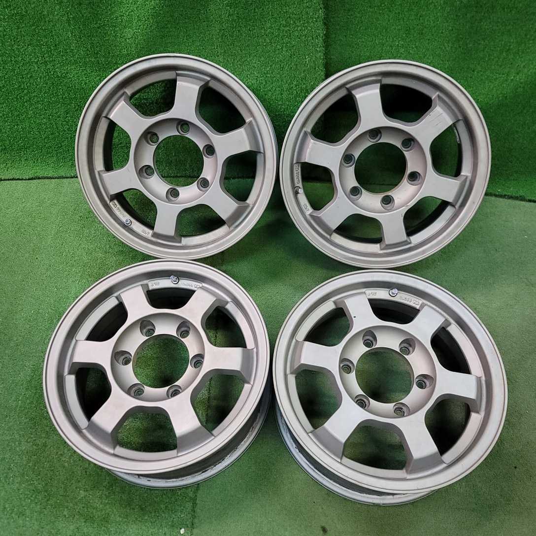 全国無料，送料無料 メーカー不明 15&times;6JJ OFF:+33 PCD139.7-6H ハブ径；108mm 傷 汚れ 塗装がれあり 4本 アルミホイル(社外品)｜売買されたオークション情報、yahooの商品情報をアーカイブ公開 - オークファン 6穴