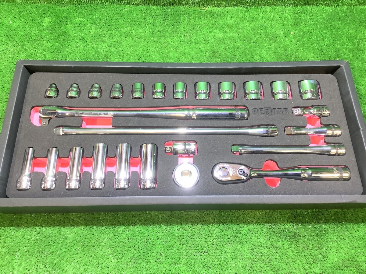 特価】中古美品 KTC 京都機械工具 ネプロス 9.5sq.ソケットレンチ