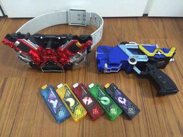【中古】仮面ライダーW ダブル ベルト トリガーマグナム セット