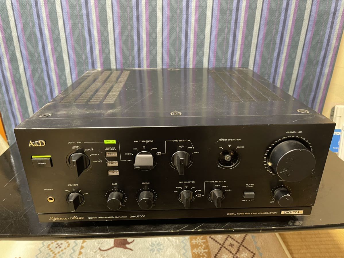 A&D プリメインアンプ DA-U7000 アカイ アンプ オーディオ機器 その他