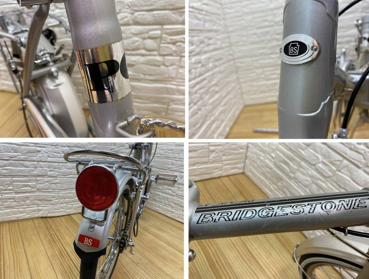 ブリヂストン 折りたたみ自転車 ピクニカ PC-F BLOG 昭和レトロ ビンテージ 折りたたみ自転車 【 BRIDGESTONE