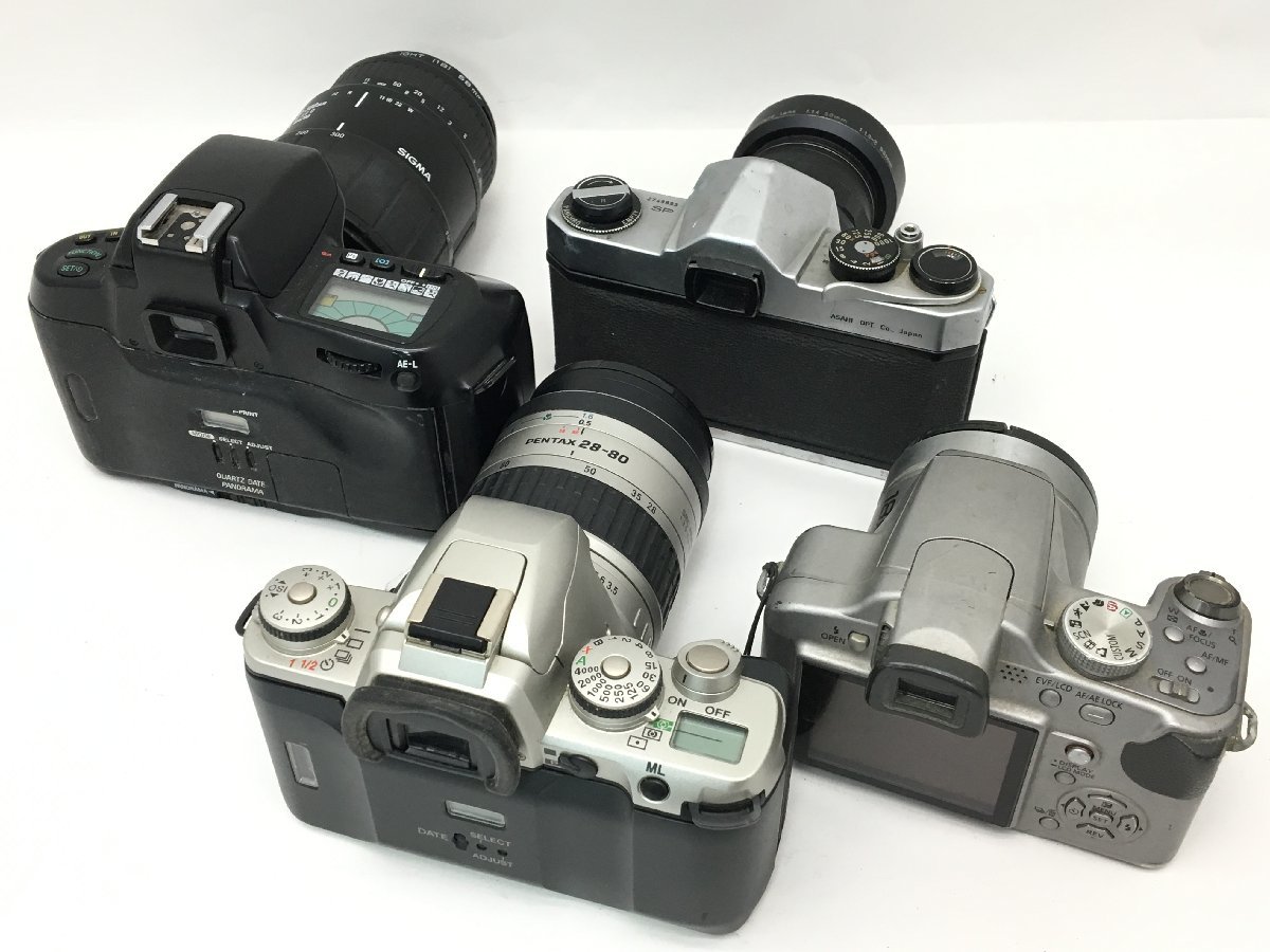 1円スタート】PENTAX MZ-3 / Nikon F70 / Panasonic LUMIX DMC-FZ18 他