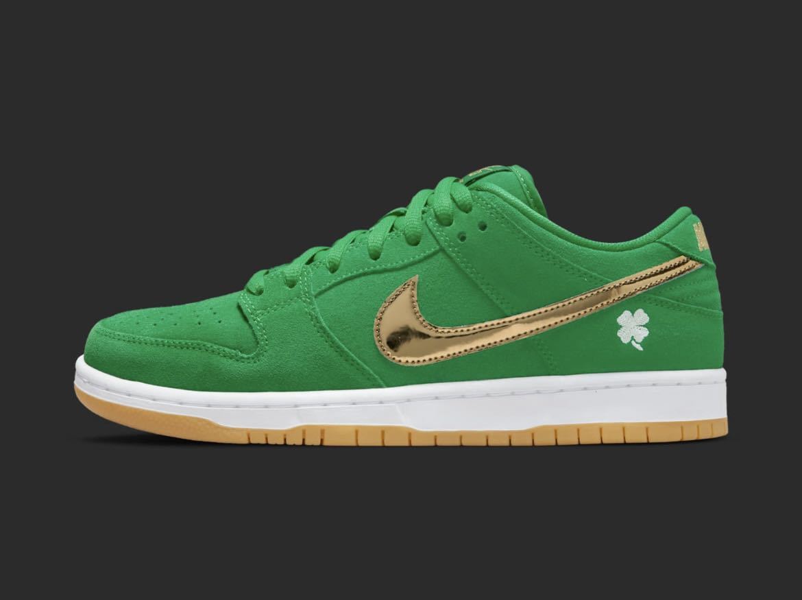 29.0cm Nike SB Dunk Low St. Patrick 
