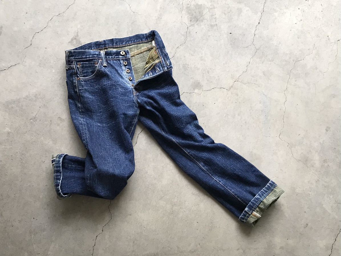 SAMURAI JEANS 五輪之書「風の巻」17oz セルビッチ デニムパンツ W33 