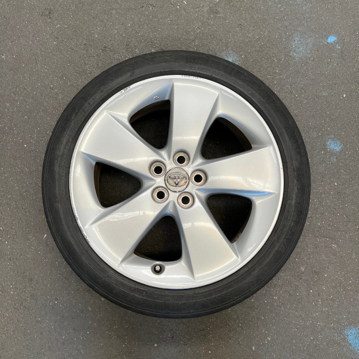 プリウス ZVW30 純正 トヨタ 17×7J 17インチ S 7J 純正アルミホイール +50