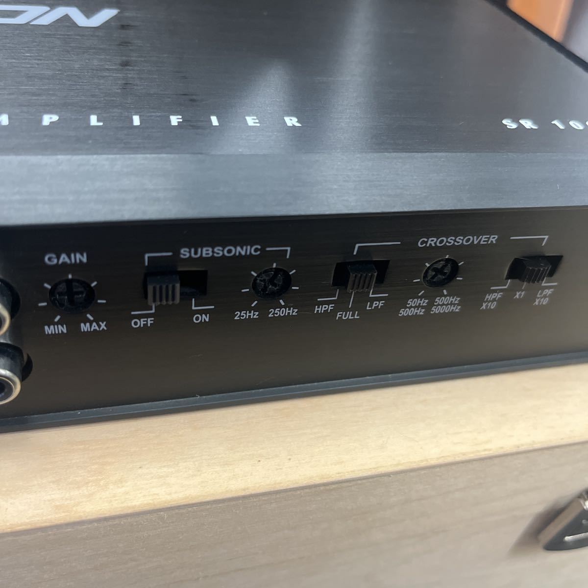 ETON 2chパワーアンプ SR100.2 2台セット イートン アンプ 自動車