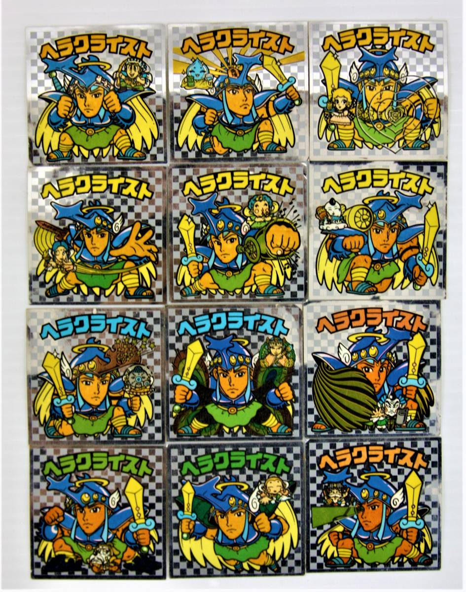 旧ビックリマン ヘッドロココ 3種セット ビックリマンシール ヘッド