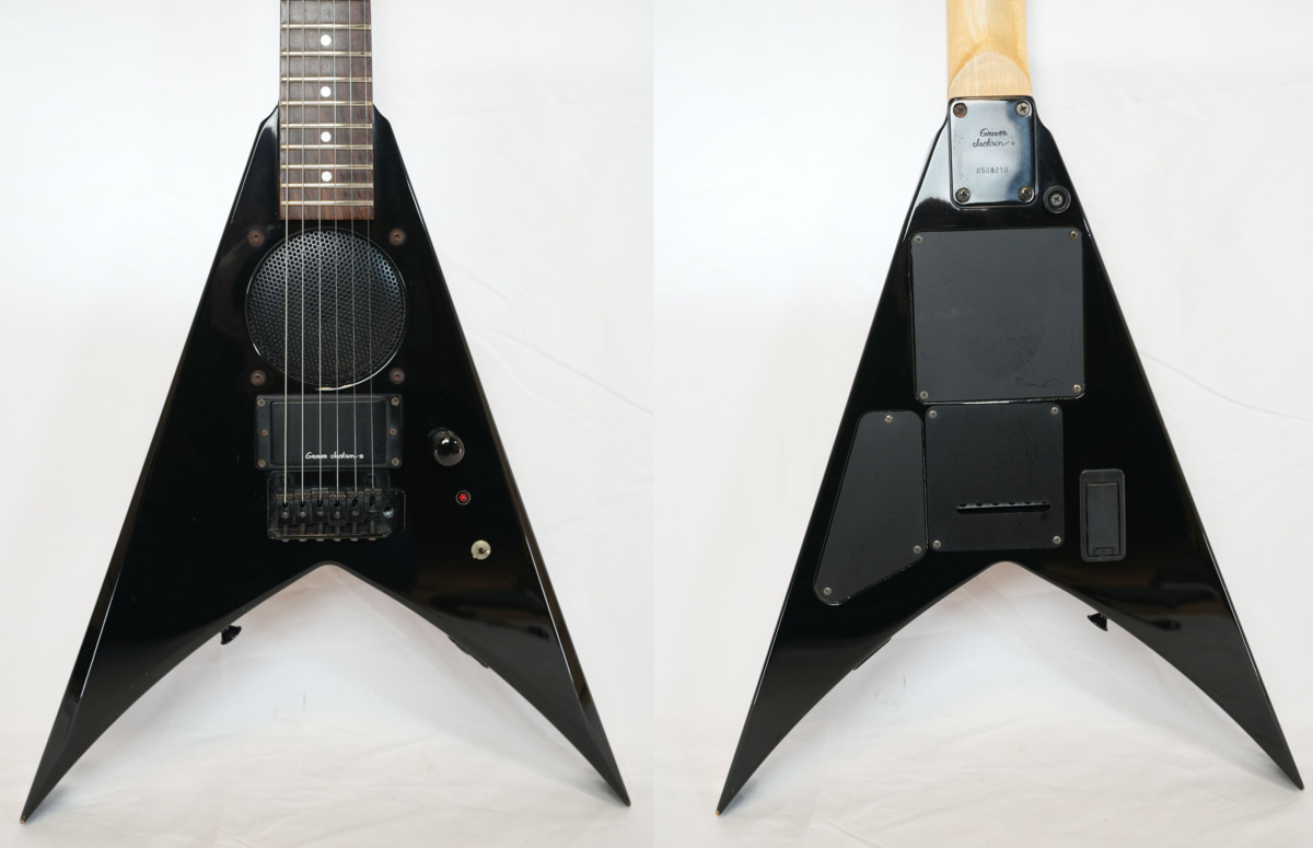 ☆Grover Jackson☆KING V MINI アンプ内蔵ミニギター スピーカー不良
