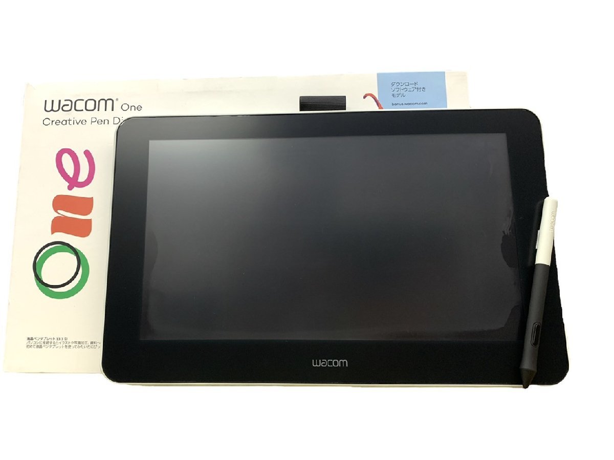 Wacom ワコム One ワン Creative Pen Display 液晶ペンタブレット13 Dtc133w0d イラスト 家電 025 タブレット 売買されたオークション情報 Yahooの商品情報をアーカイブ公開 オークファン Aucfan Com