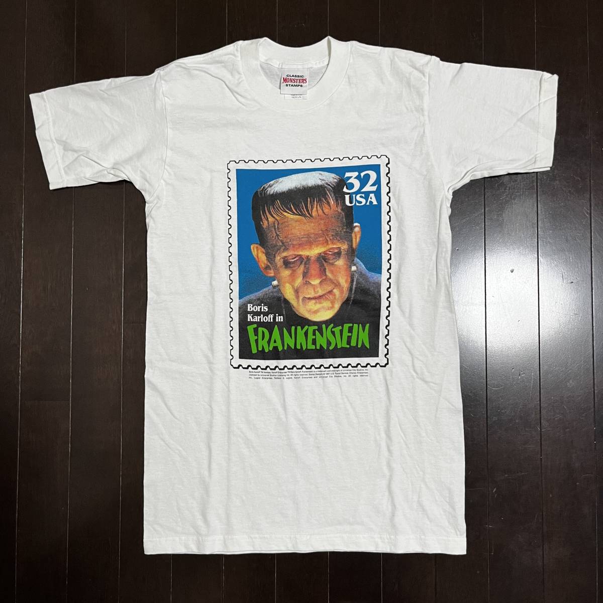 usa製 usa 90s 90年代 フランケン フランケンシュタイン プリント t 