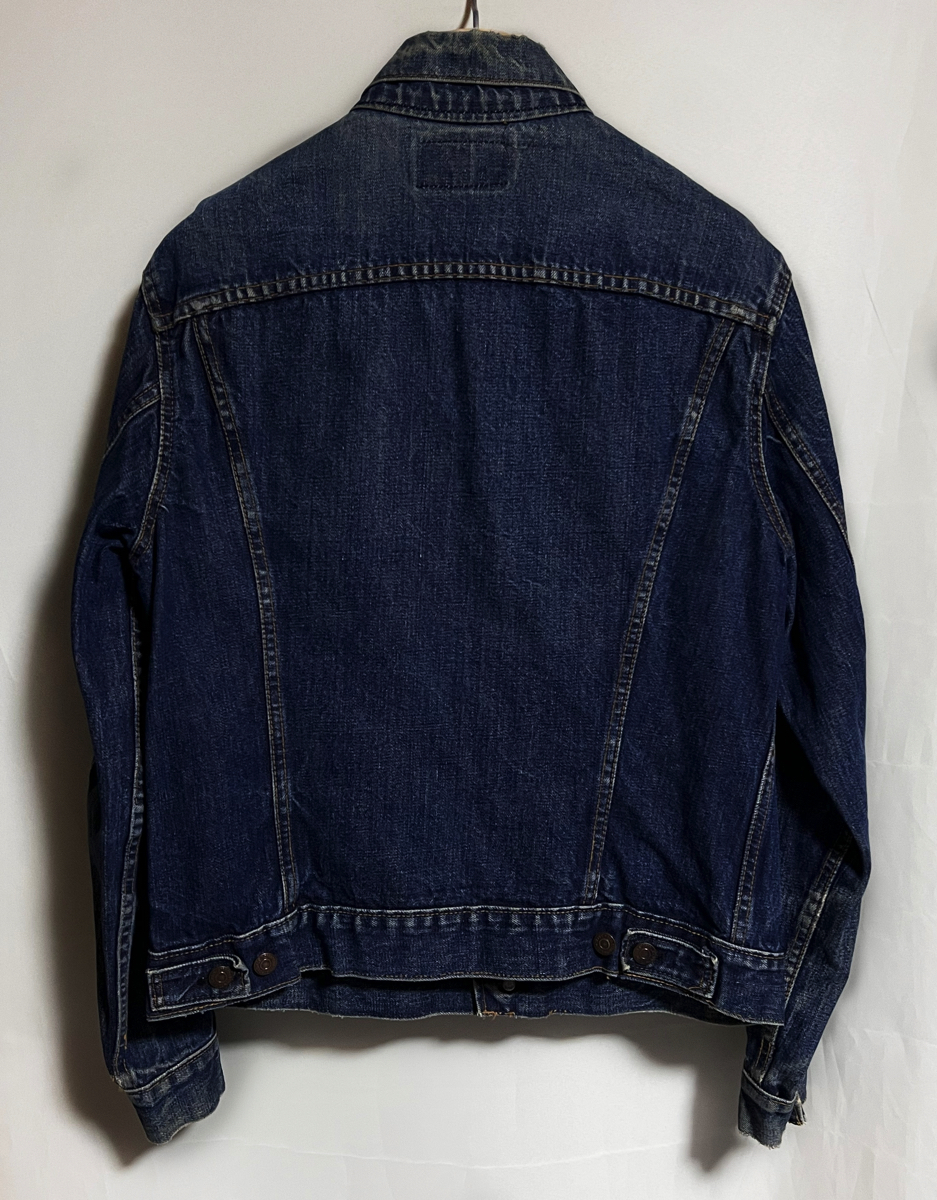 60s ヴィンテージ イエローステッチ 有 LEVI'S 70505 bigE デニム