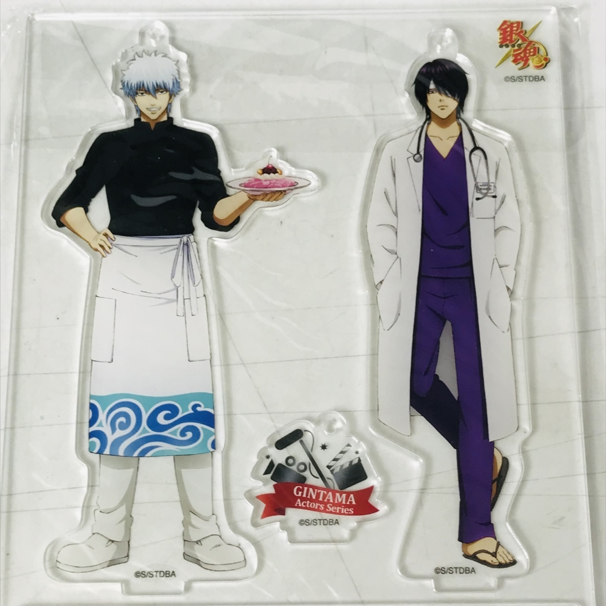 新品未開封 銀魂 坂田銀時&高杉晋助 土方十四郎&沖田総悟 アクリル 