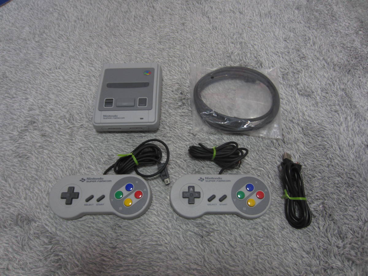 美品 ニンテンドー クラシックミニ スーパーファミコン おまけ