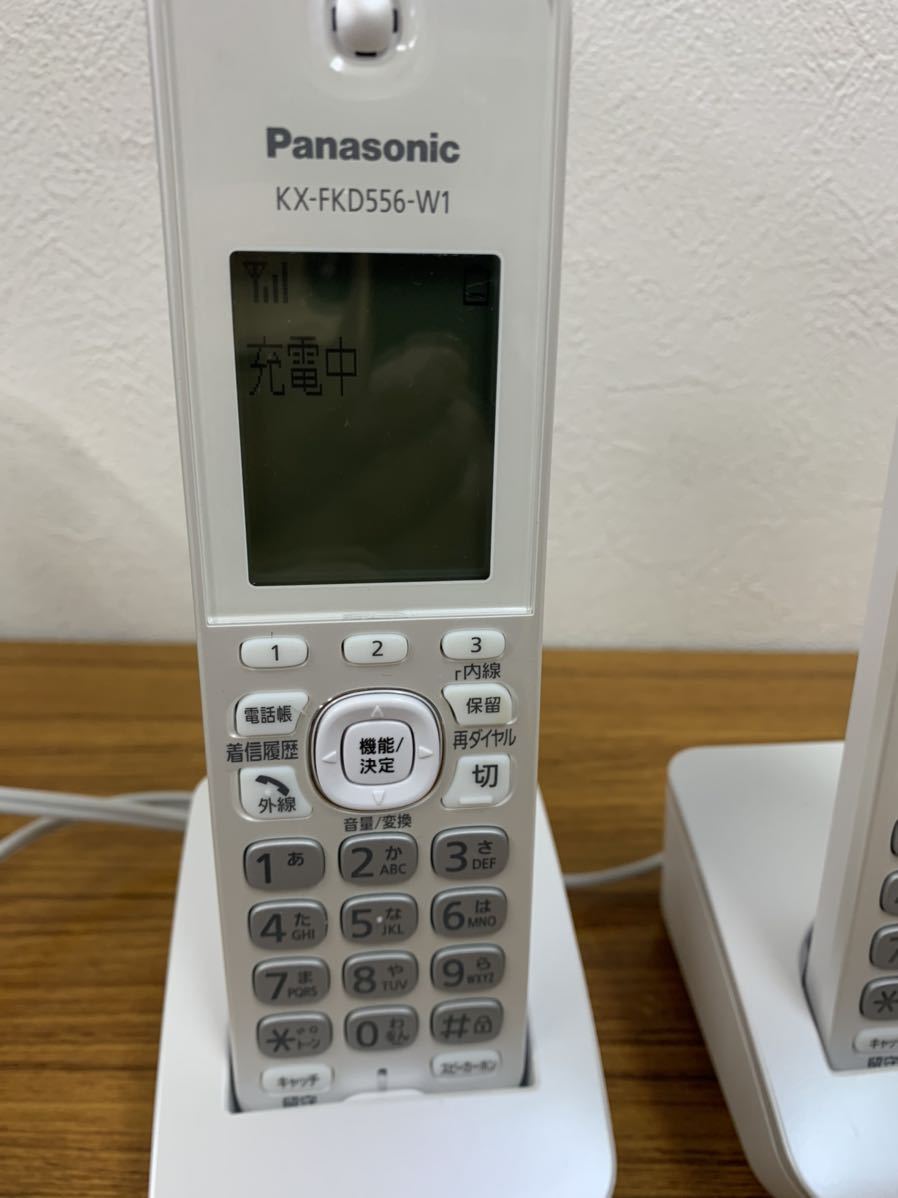 BZ美品 通電確認済 デジタルコードレス電話機 子機2台 Panasonic VE