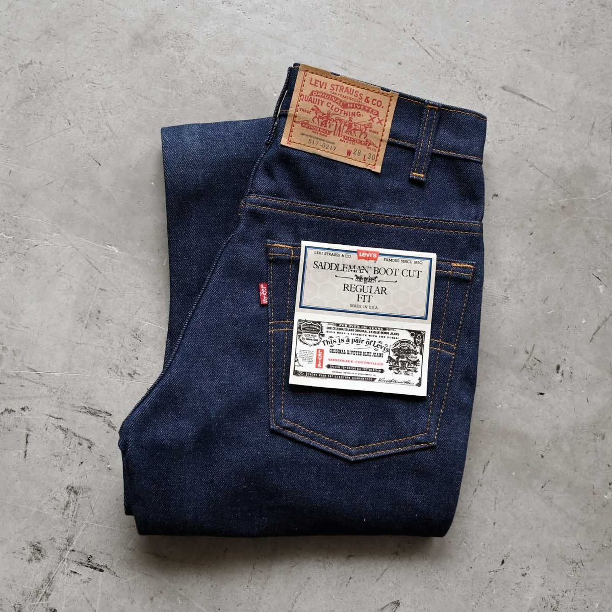 希少 デッド 80s リーバイス 517 デニム ビンテージ Levis オリジナル 