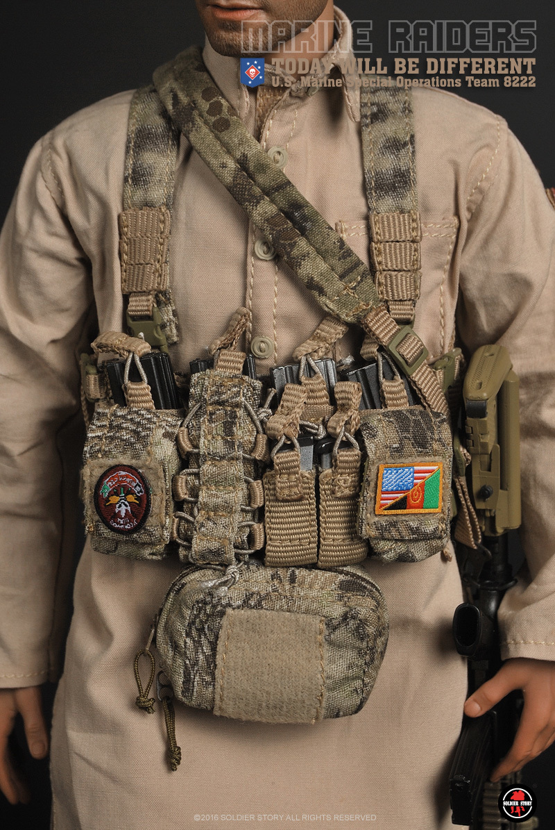 Soldier Story 1/6 チェストリグ ポーチ 小物 アメリカ海兵隊特殊作戦