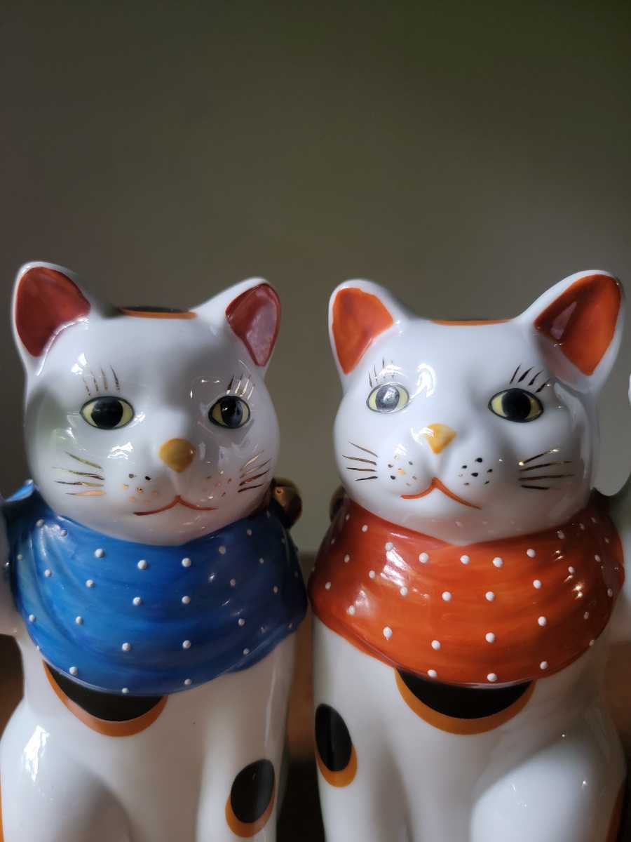 招き猫 九谷焼 縁起物 伊万里 アンティーク 【公式通販】