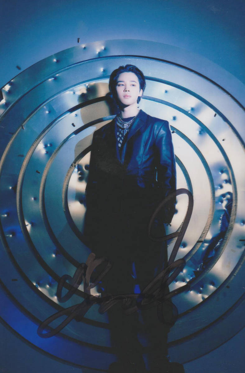 BTS 防弾少年団 ジミン JIMIN 直筆 サイン写真 Proof 10cm*15cm 3(写真