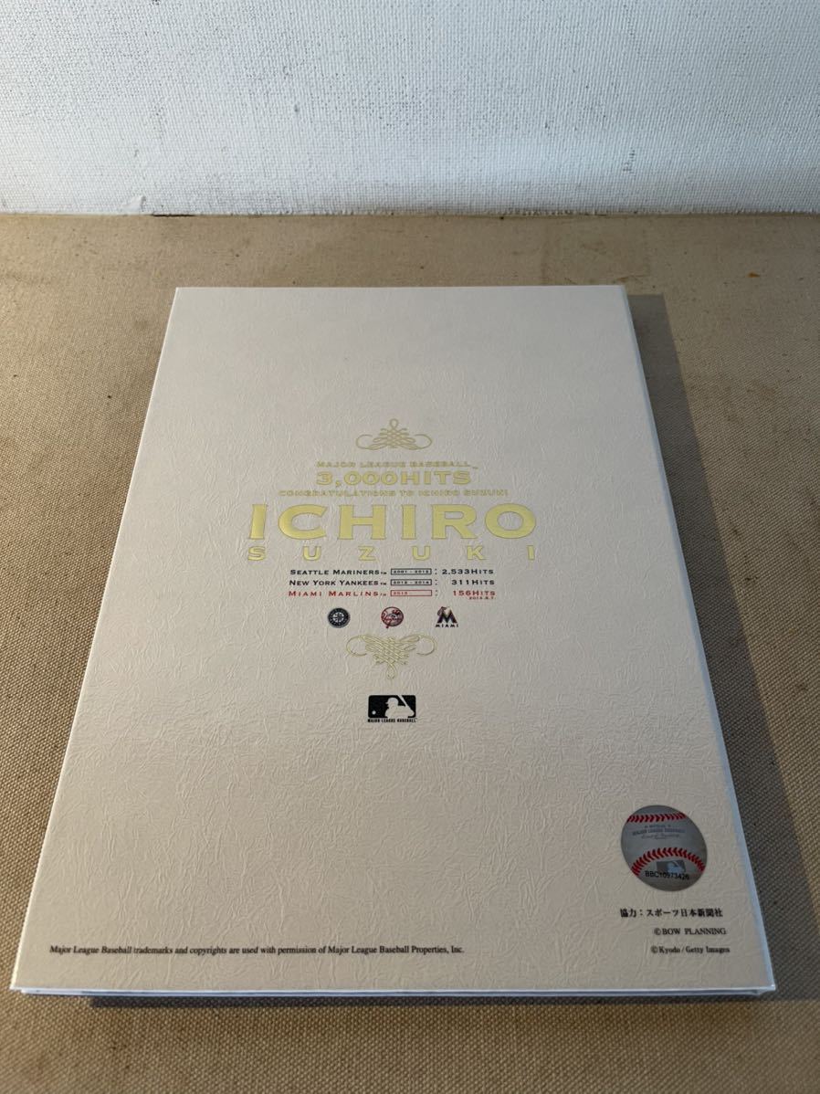 美品 イチロー ICHIRO 3000本安打 記念 ポストカード 切手 