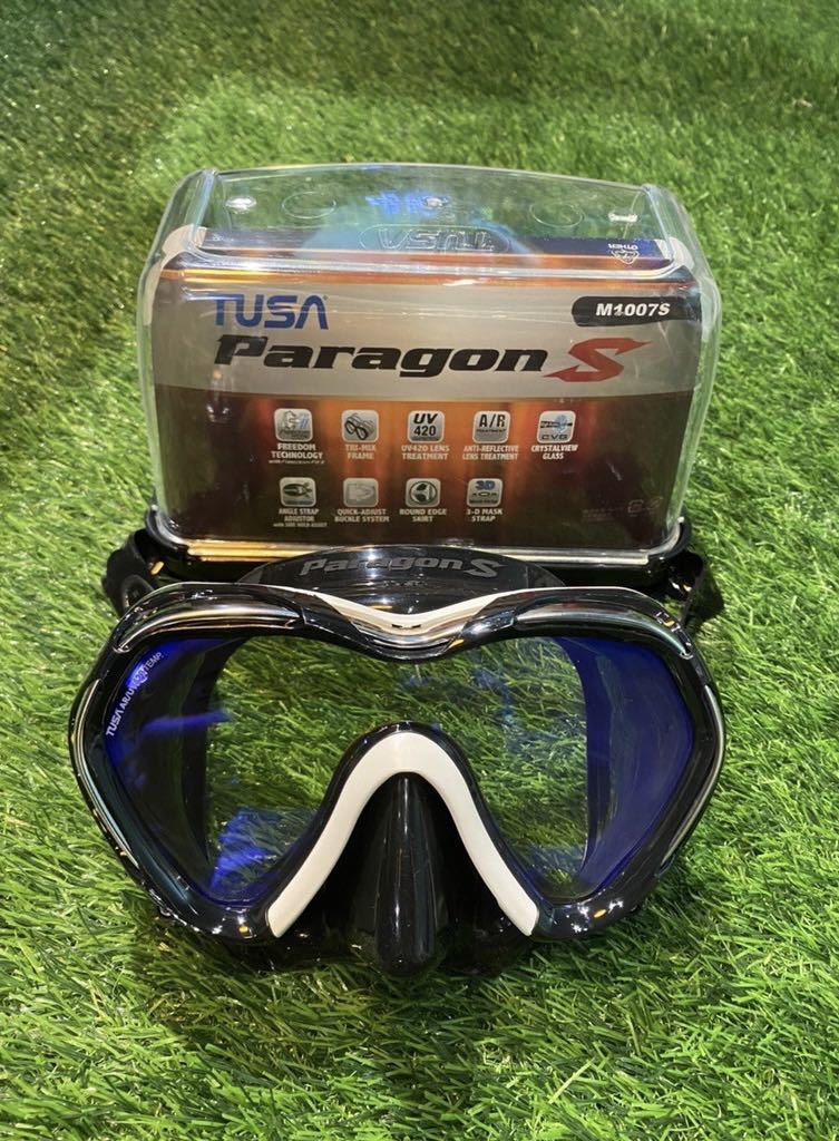 【大人気，セール】 TUSA PARAGON パラゴン ダイビング マスク M1007 SQB WA(マスク)｜売買されたオークション情報、yahooの商品情報をアーカイブ公開 - オークファン マスク