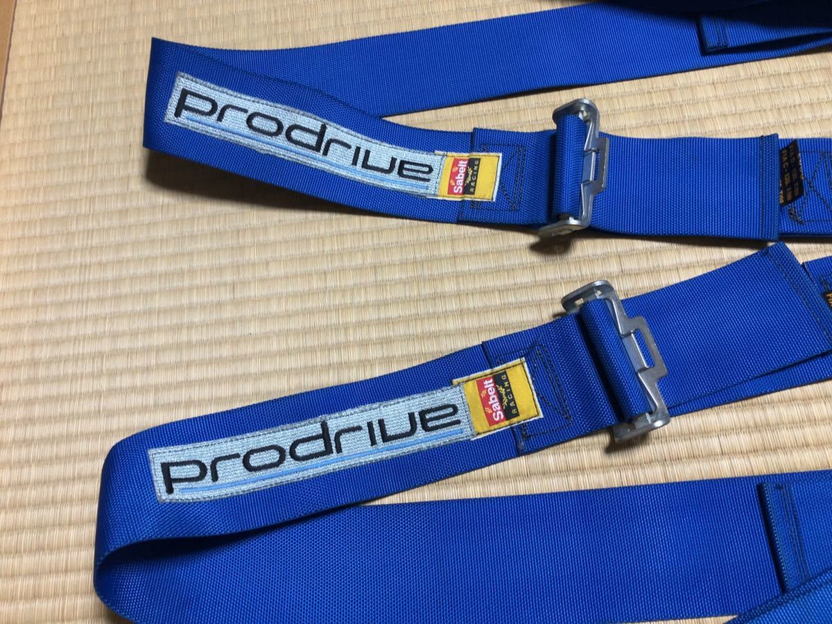 希少 プロドライブ 4点式シートベルト FIA 3インチ Prodrive サベルト  