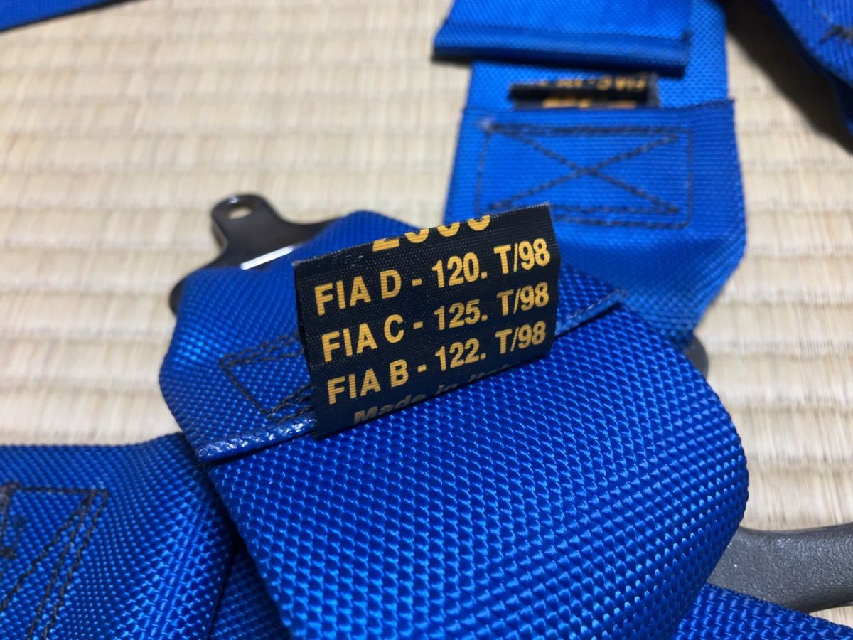 希少 プロドライブ 4点式シートベルト FIA 3インチ Prodrive サベルト 