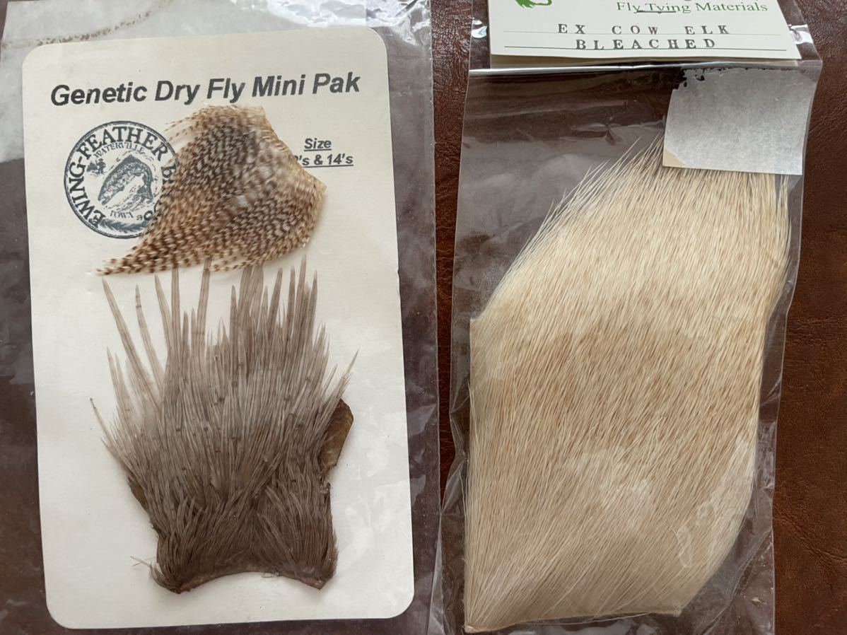 フライフィッシング マテリアル 要画像参照 カモ？ 保存状態不明 