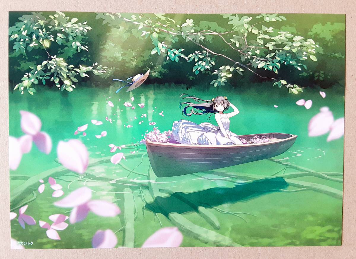 カントク先生・新作版画展・A5サイズ・非売品・イラストボード・1枚