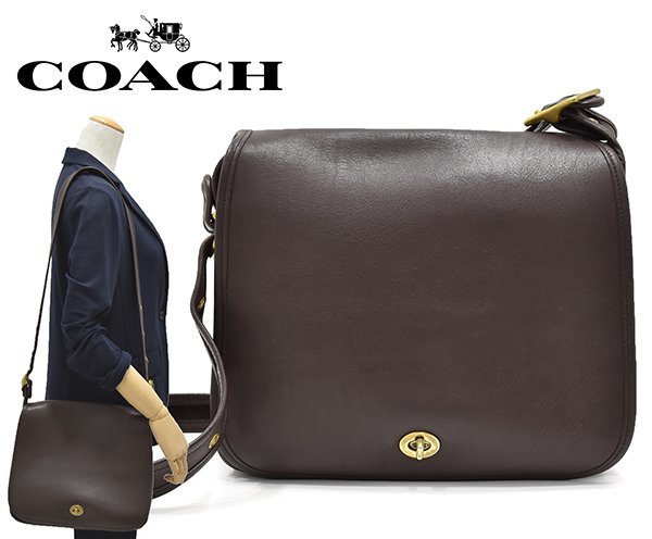 90s コスタリカ製 オールドコーチ【COACH】名作 スチュワーデス  