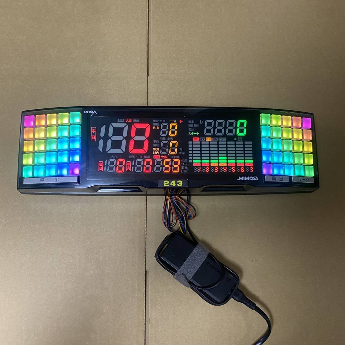 データカウンター ミモザ ミモザトゥルーライト ワンエー ナンバー 