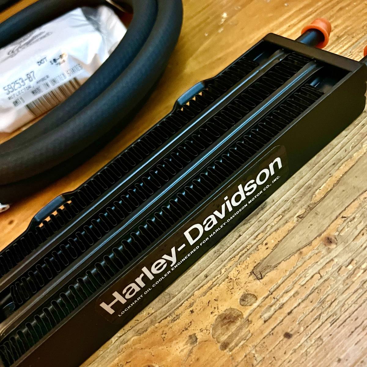 ハーレー純正 ロックハート 縦型 オイルクーラーキット スポーツスター