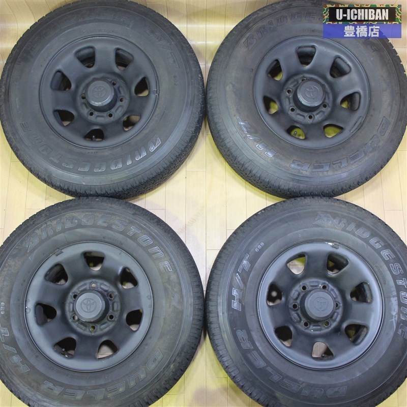売切り トヨタ 130系 ハイラックスサーフ 純正スチールホイール 7.0-15