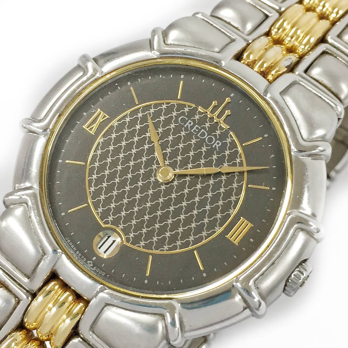 稼働品!!訳あり品!! SEIKO/セイコー CREDOR/クレドール エントラータ 