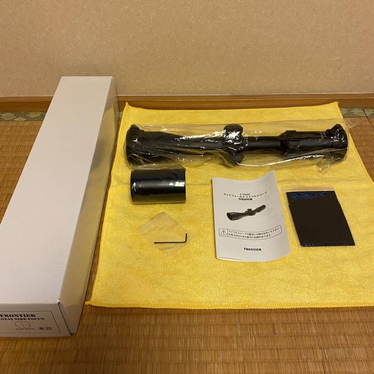 新品未使用■赤羽 フロンティア オリジナル ライフルスコープ FRONTIER 3-10X42 SIDE-FOCUS サイドフォーカススコープ 3-10×42 30mm